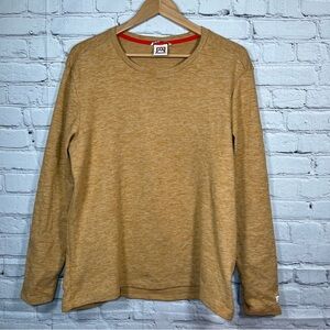 Avalanche Outdoor Supply Company Long Sleeve Athletic Shirt Mens Medium Brown